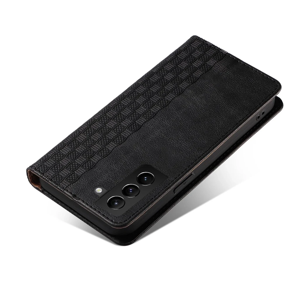 Hurtel Magnet Strap dėklas su dirželiu skirtas Samsung Galaxy S22 + (S22 Plus), juodas