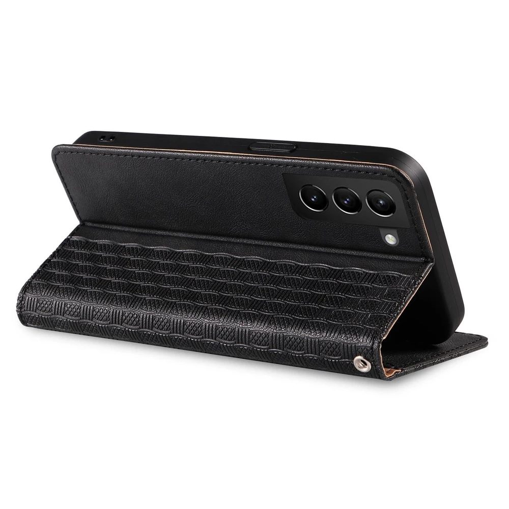 Hurtel Magnet Strap dėklas su dirželiu skirtas Samsung Galaxy S22 + (S22 Plus), juodas