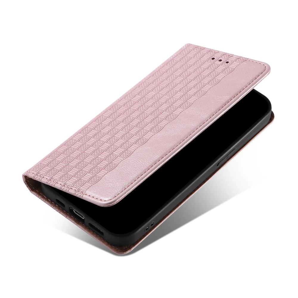Hurtel Magnet Strap dėklas su dirželiu skirtas Samsung Galaxy S22 + (S22 Plus), rožinis