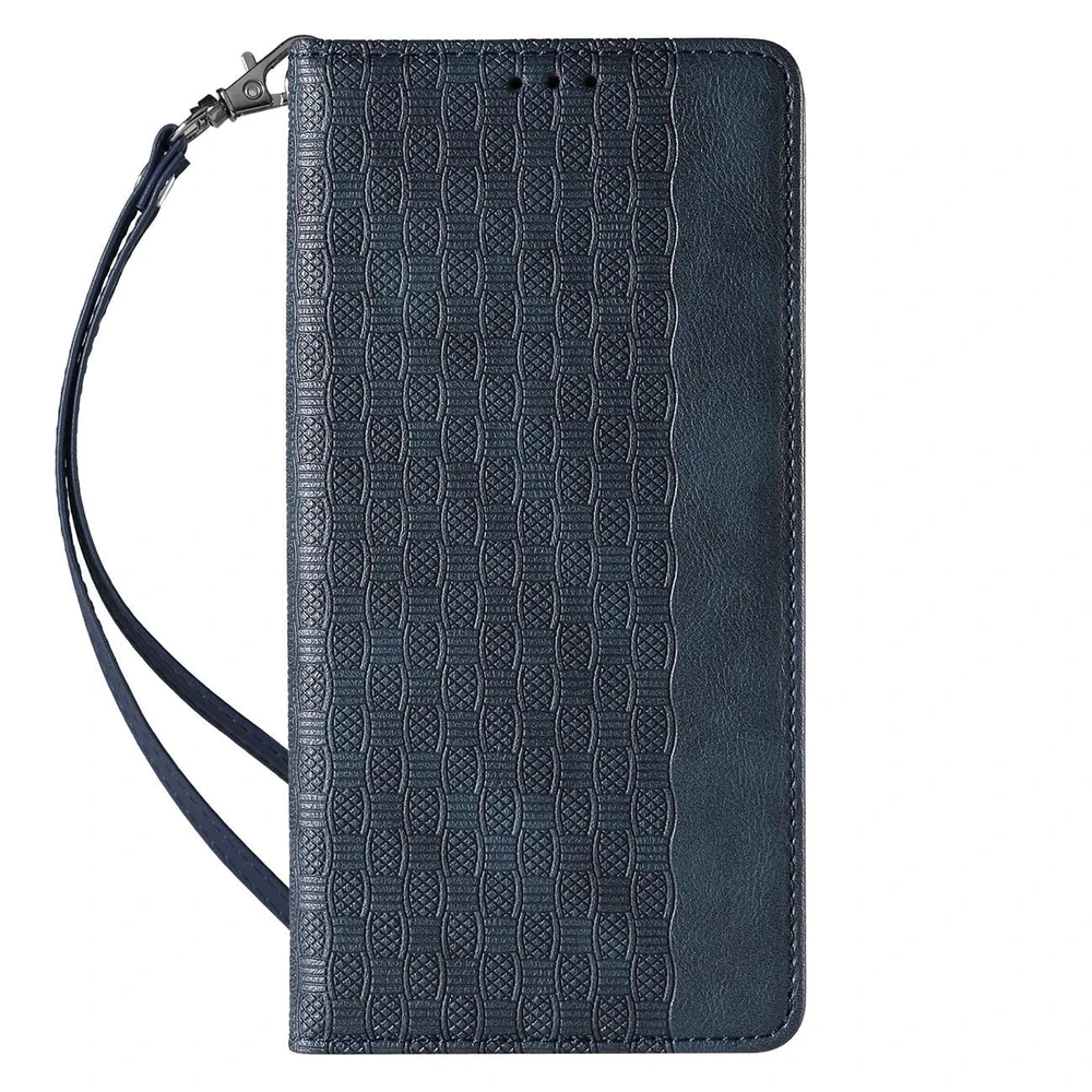 Hurtel Magnet Strap dėklas su dirželiu skirtas iPhone 12 Pro Max, mėlynas