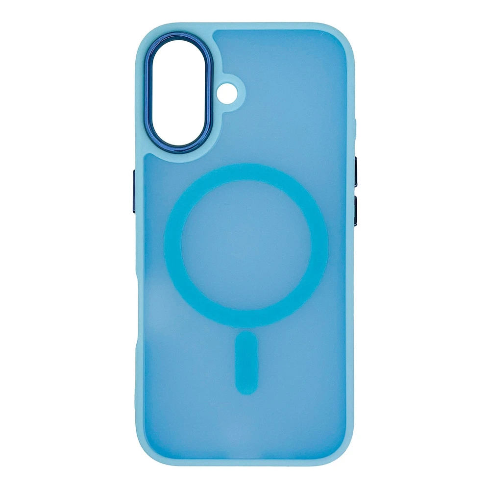 Hurtel Magnetic Collection MagSafe case Apple iPhone 16 Plus – light dėklas telefonui mėlynos spalvos