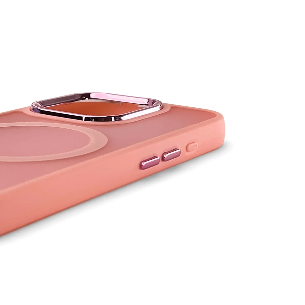 Hurtel Magnetic Collection MagSafe Apple iPhone 16 Pro – dėklas telefonui rožinės spalvos