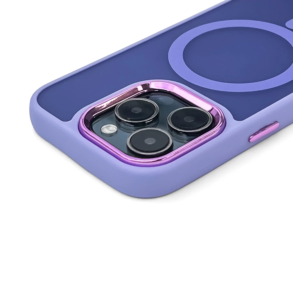 Hurtel Magnetic Collection MagSafe Apple iPhone 16 Pro Max – dėklas telefonui violetinės spalvos