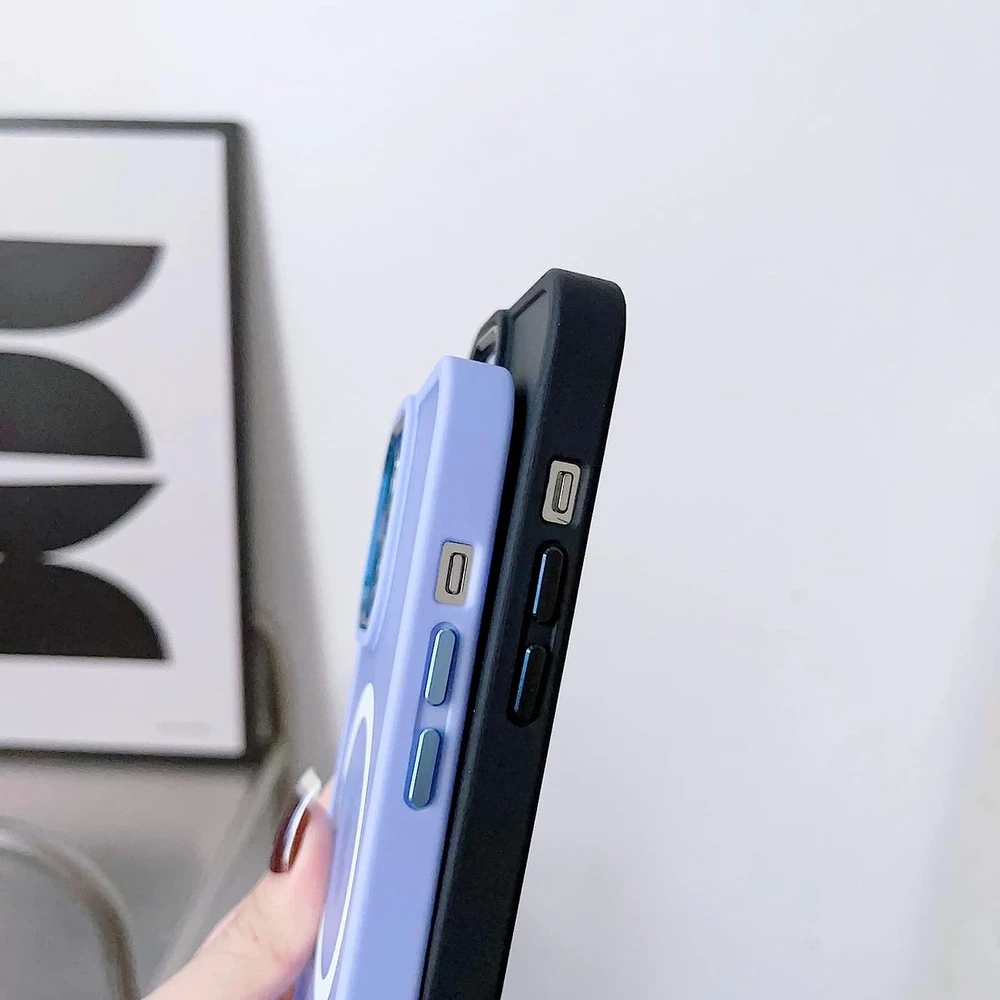 Hurtel Magnetic Color Matte Apple iPhone 15 Pro - dėklas telefonui rožinės spalvos
