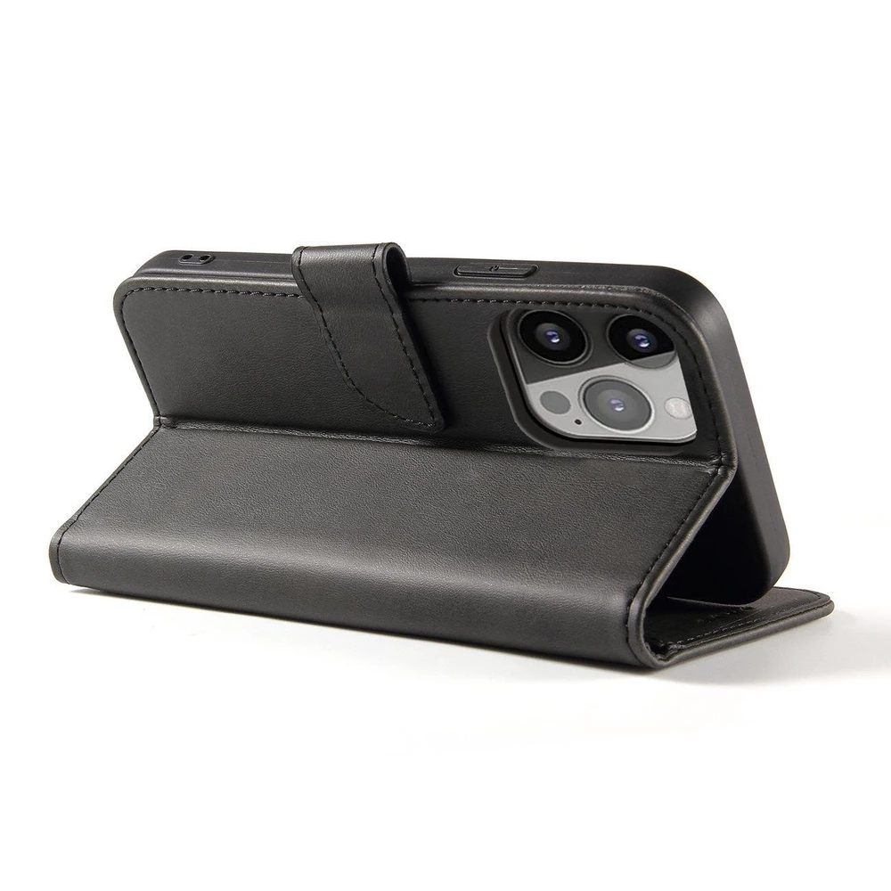 Hurtel Magnet atverčiamas and wallet Tecno Pop 7 – dėklas telefonui juodos spalvos