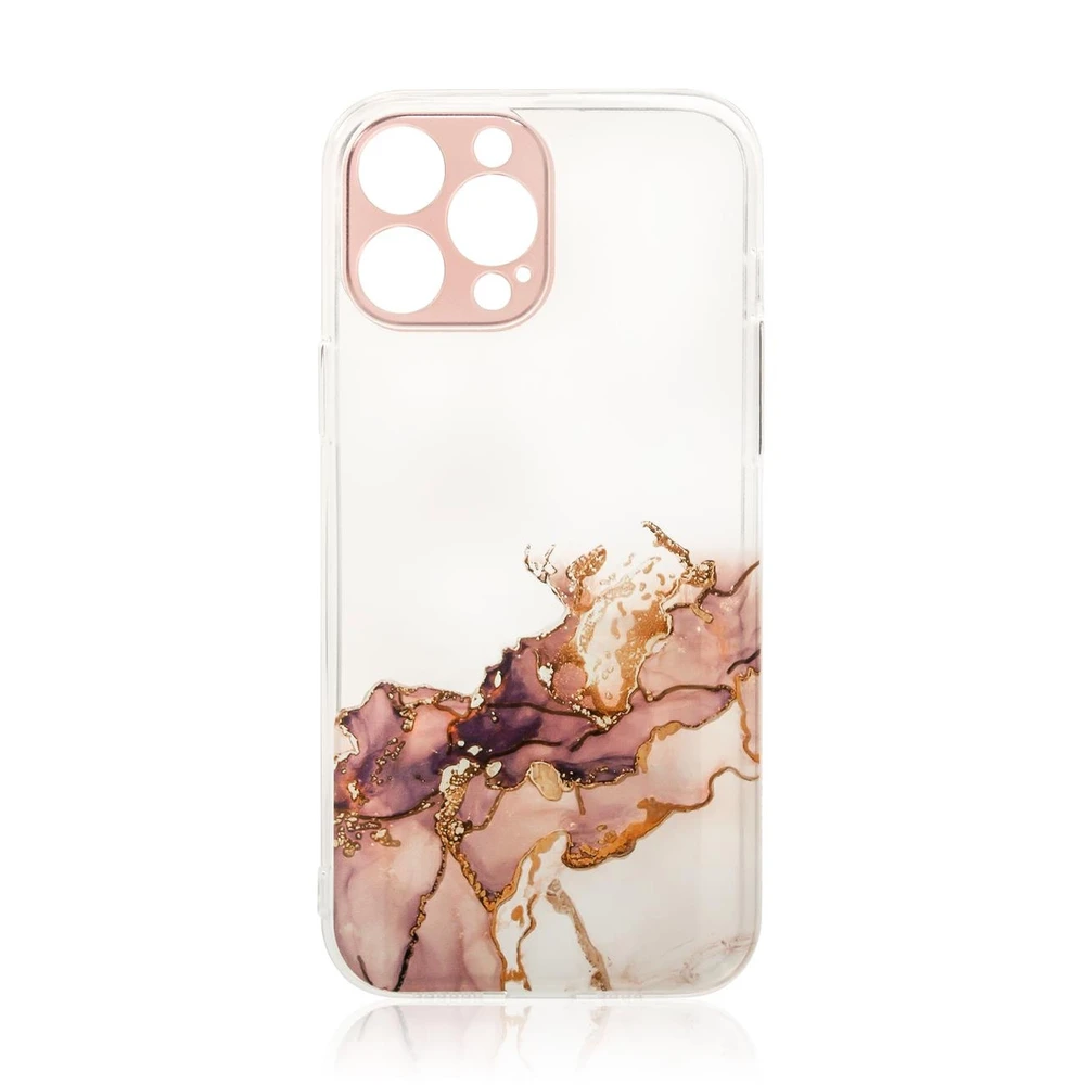Hurtel Marble dėklas skirtas Xiaomi Redmi Note 11, rudas