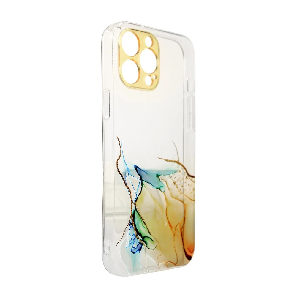 Hurtel Marble dėklas skirtas Xiaomi Redmi Note 11, oranžinis