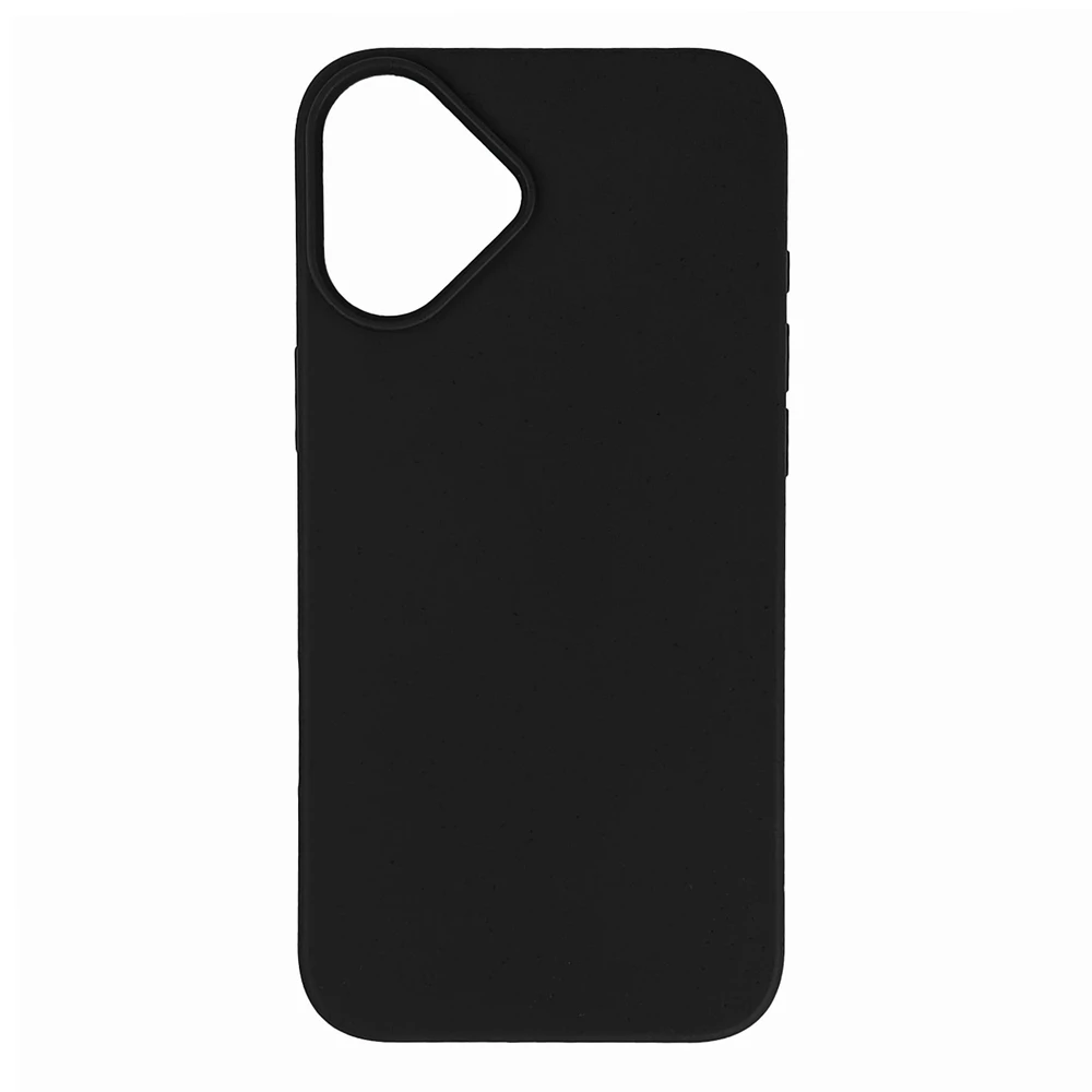 Hurtel Multiple Color Wheat Bran Apple iPhone 16 Plus – dėklas telefonui juodos spalvos