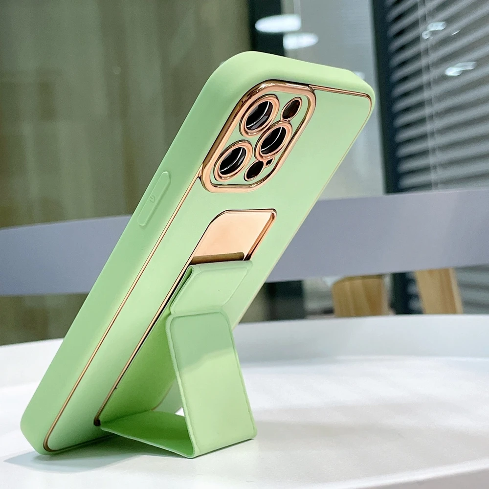 Hurtel New Kickstand dėklas skirtas iPhone 12 Pro, mėlynas