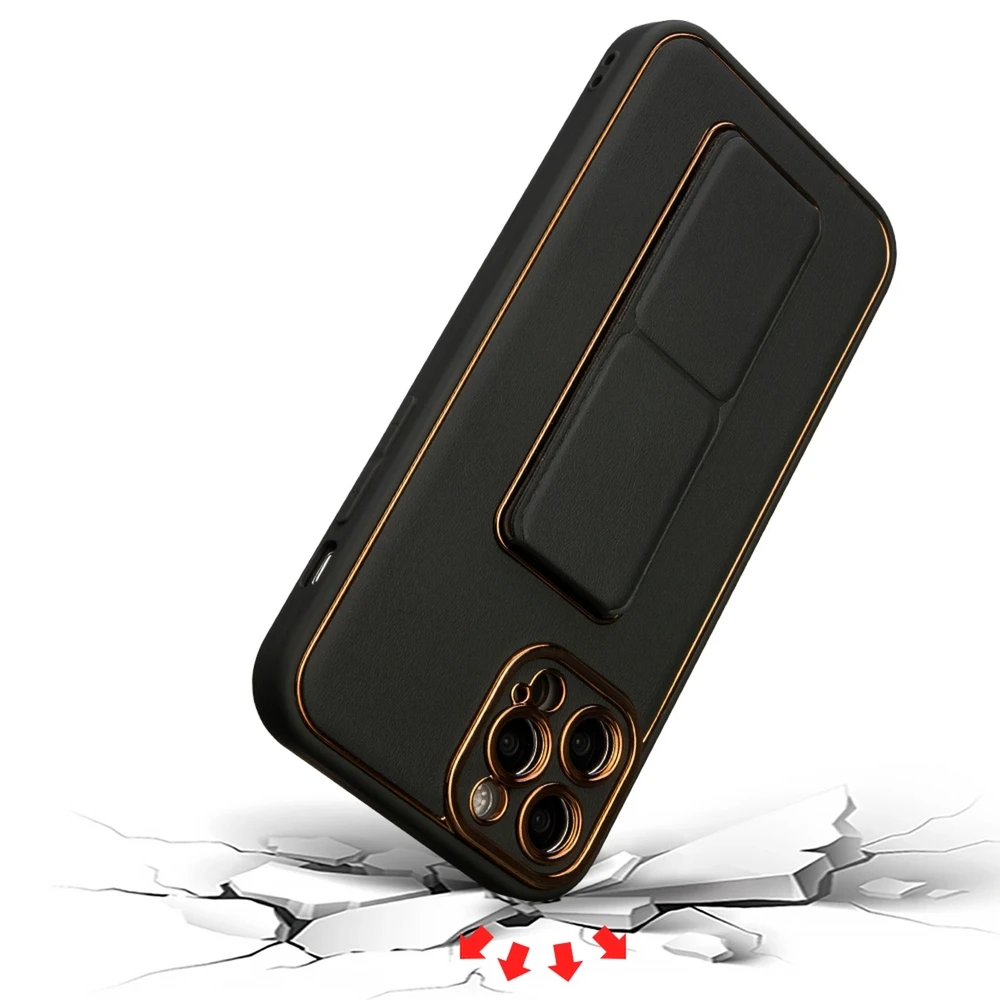 Hurtel New Kickstand dėklas skirtas iPhone 12 Pro, raudonas