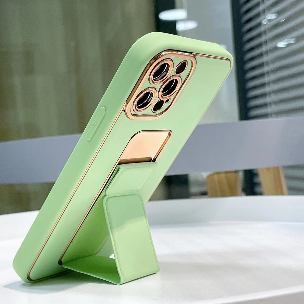Hurtel New Kickstand dėklas skirtas iPhone 12, rožinis