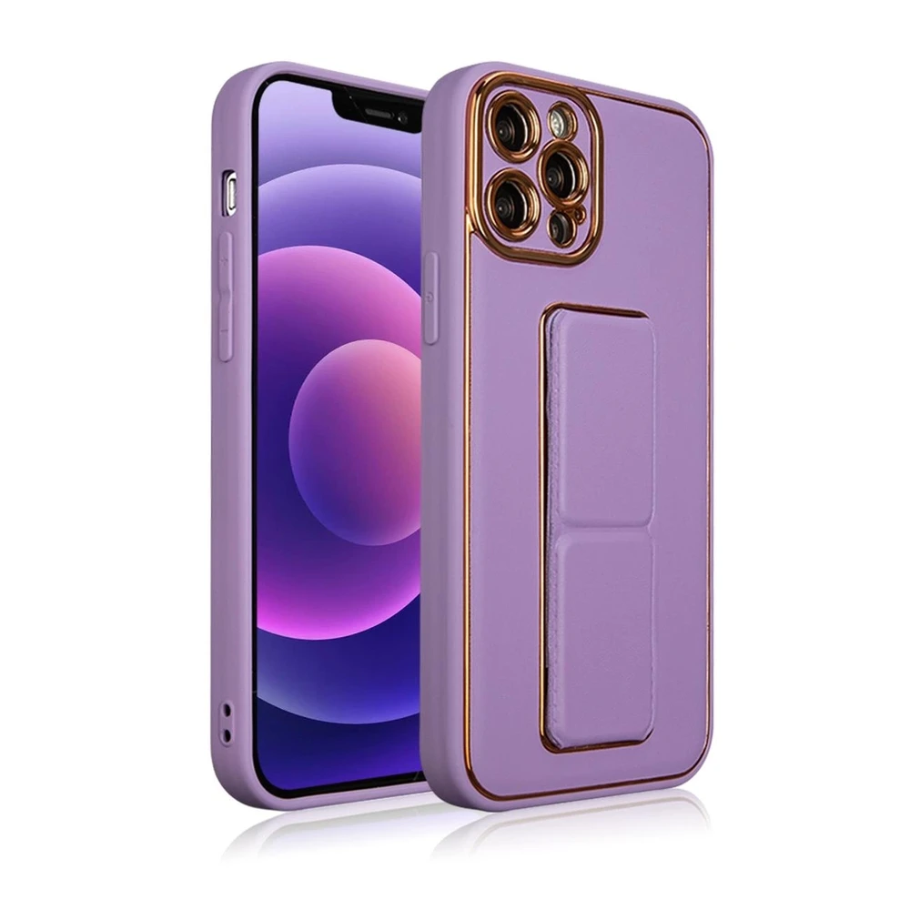 Hurtel New Kickstand dėklas skirtas iPhone 13 Pro Max, violetinis