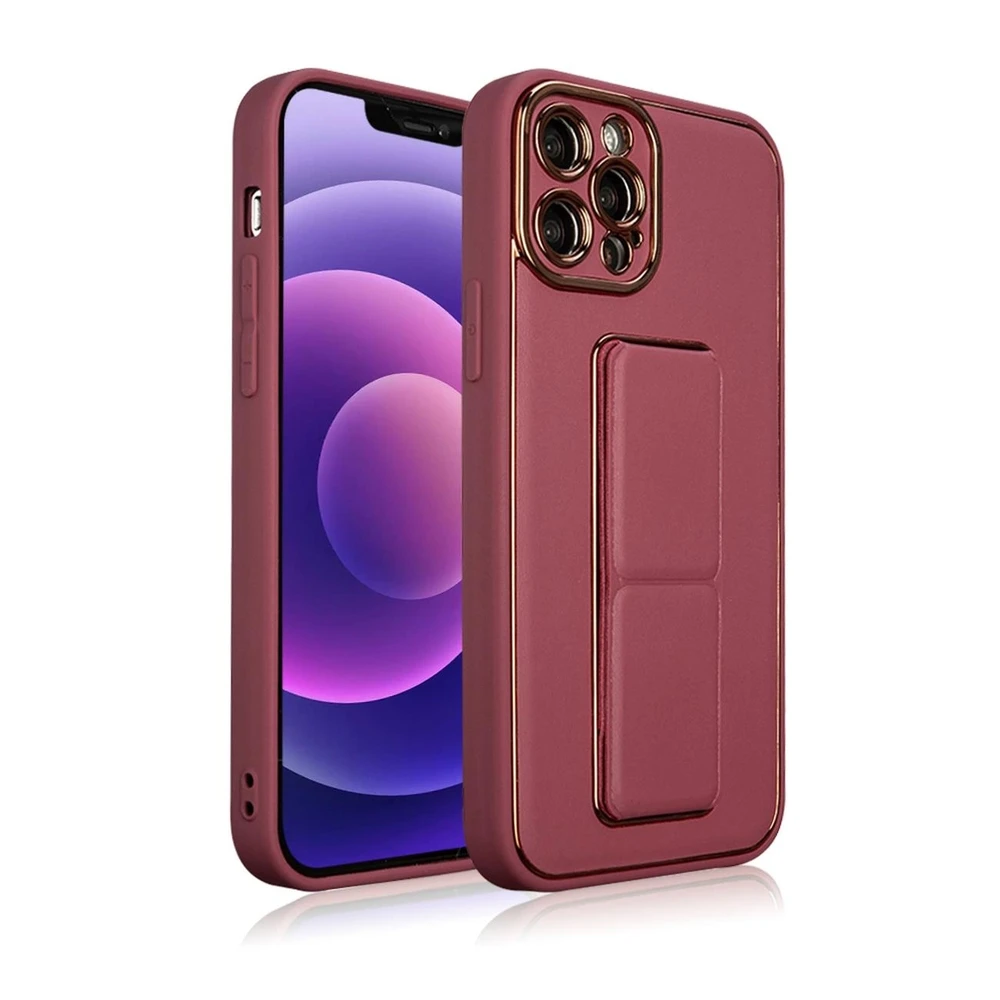 Hurtel New Kickstand dėklas skirtas Samsung Galaxy A13 5G, raudonas