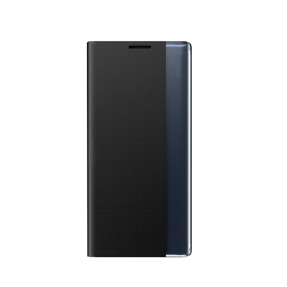 Hurtel New Sleep dėklas Apple iPhone 16e Flip dėklas su Stand – juodos spalvos