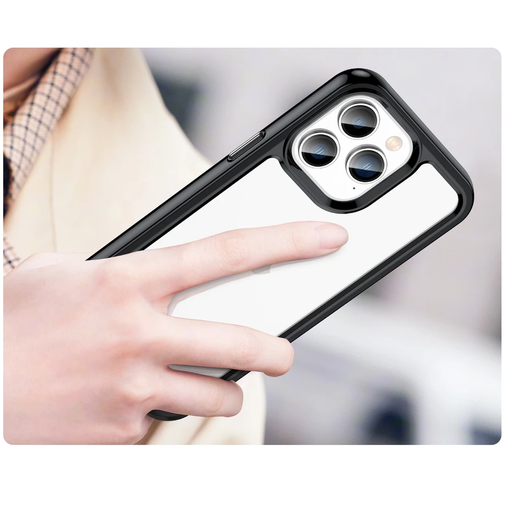 Hurtel Outer Space Apple iPhone 14 Pro Max dėklas telefonui juodos spalvos
