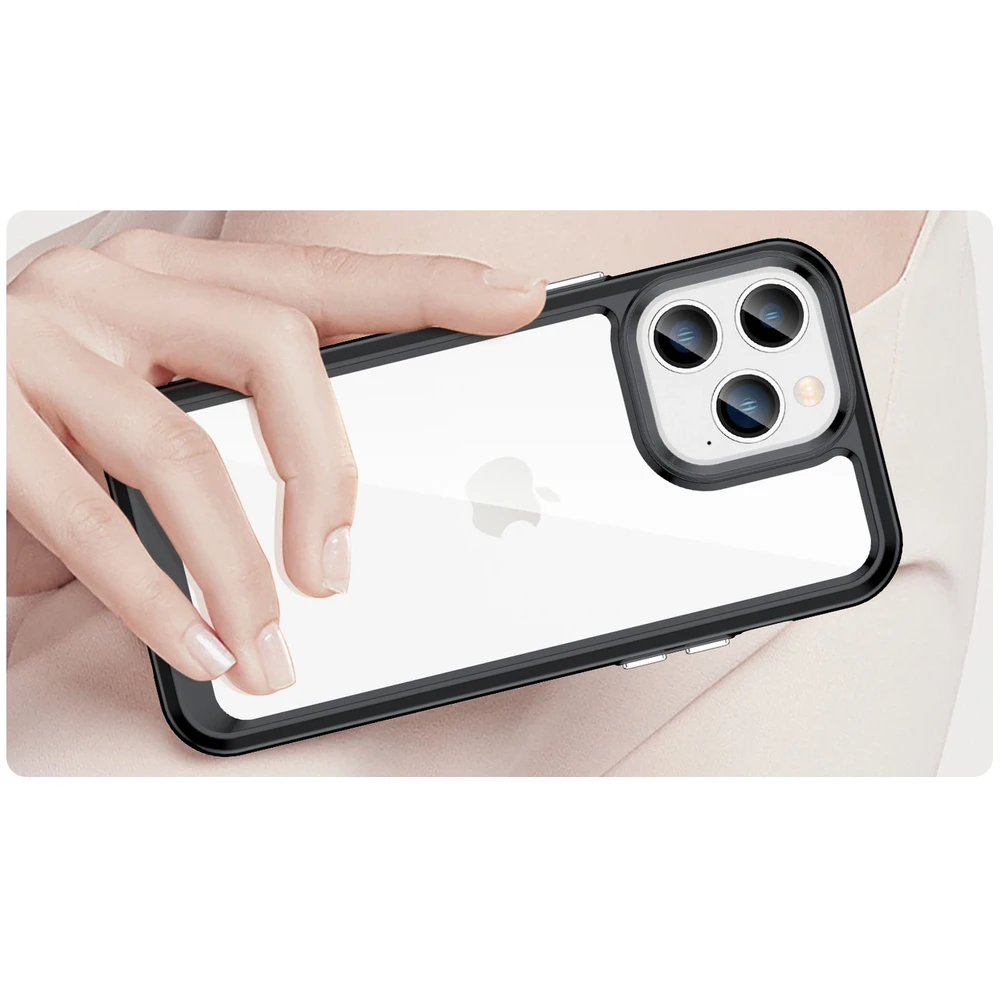 Hurtel Outer Space Apple iPhone 14 Pro Max dėklas telefonui juodos spalvos