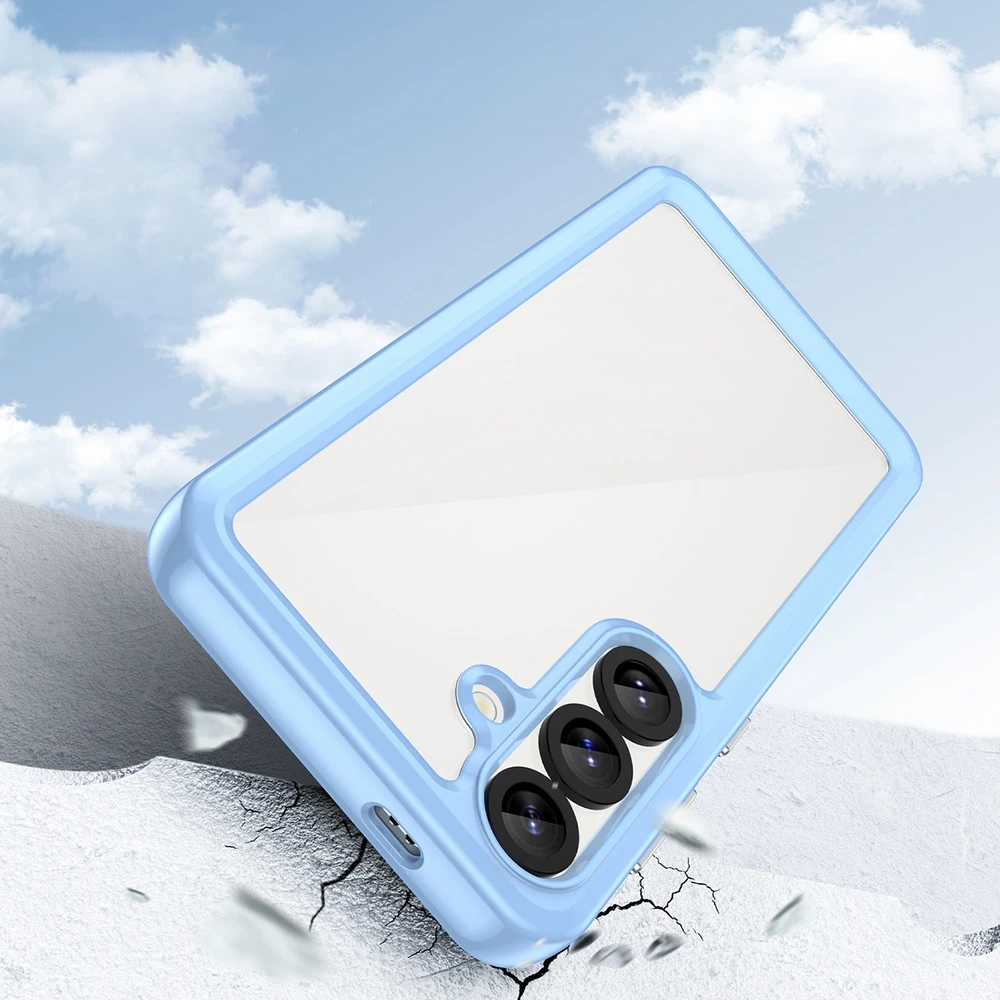Dėklas Hurtel Outer Space Case Samsung Galaxy S25 – dėkals telefonui mėlynos spalvos