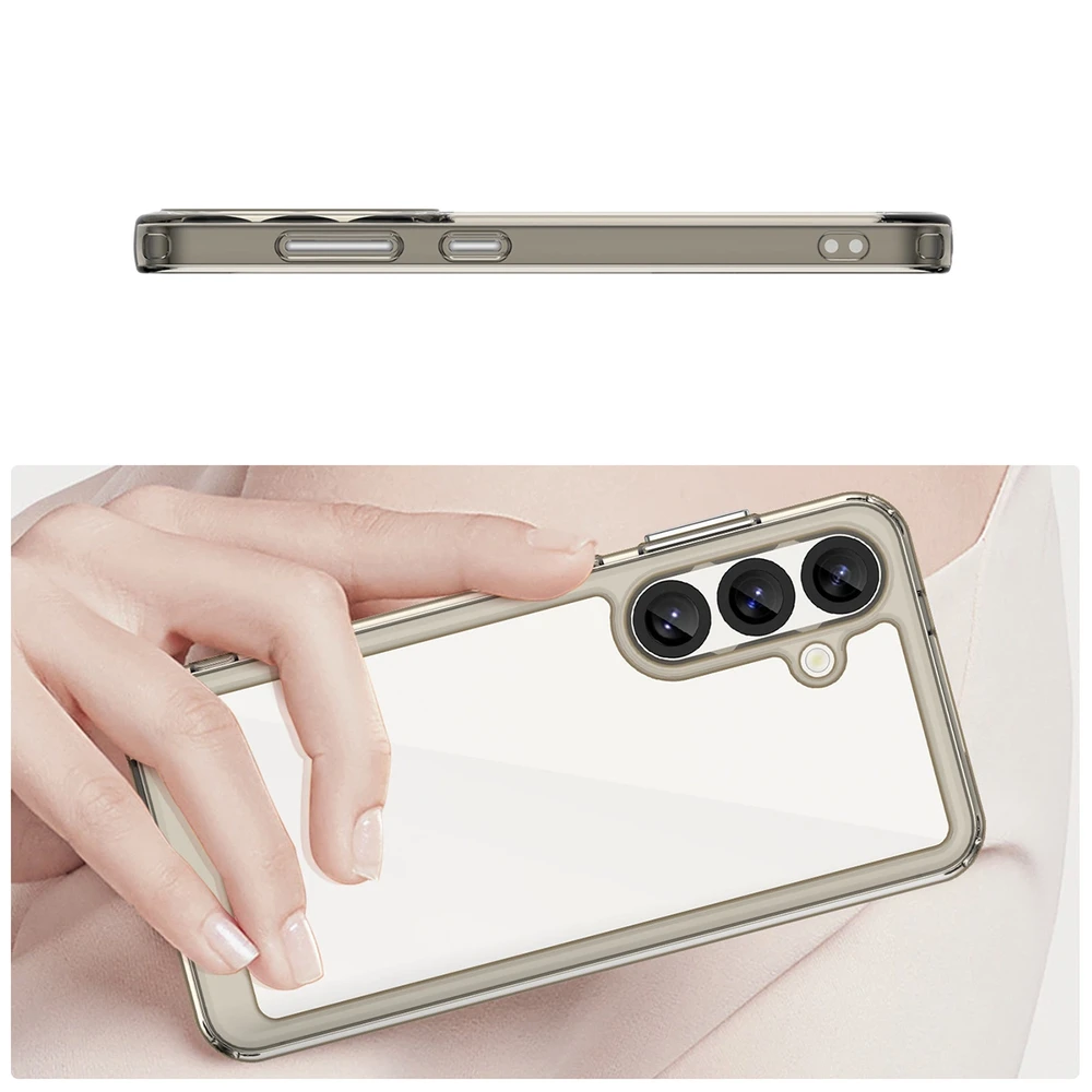 Hurtel Outer Space Case Samsung Galaxy S25 – dėklas telefonui juodos spalvos
