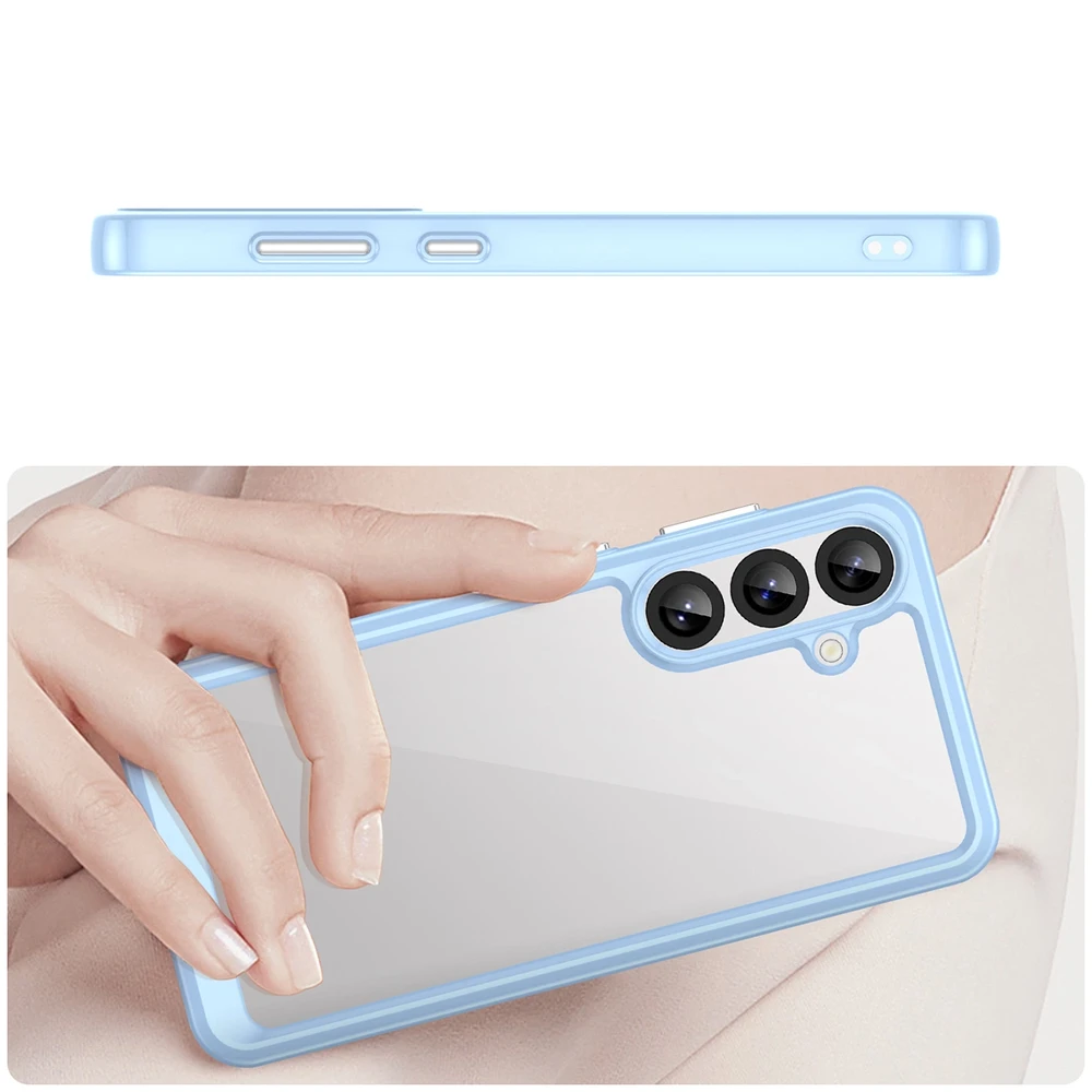 Hurtel Outer Space Case Samsung Galaxy S25 Plus – dėklas telefonui mėlynos spalvos