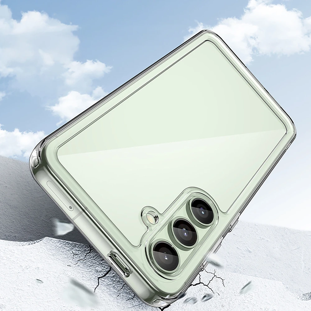 Hurtel Outer Space Case Samsung Galaxy S24 FE – dėklas telefonui skaidrus