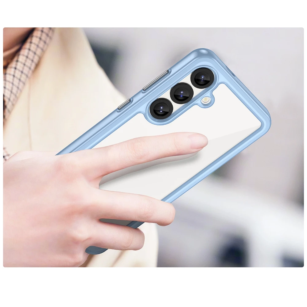 Dėklas Hurtel Outer Space Case Samsung Galaxy S25 – dėkals telefonui mėlynos spalvos