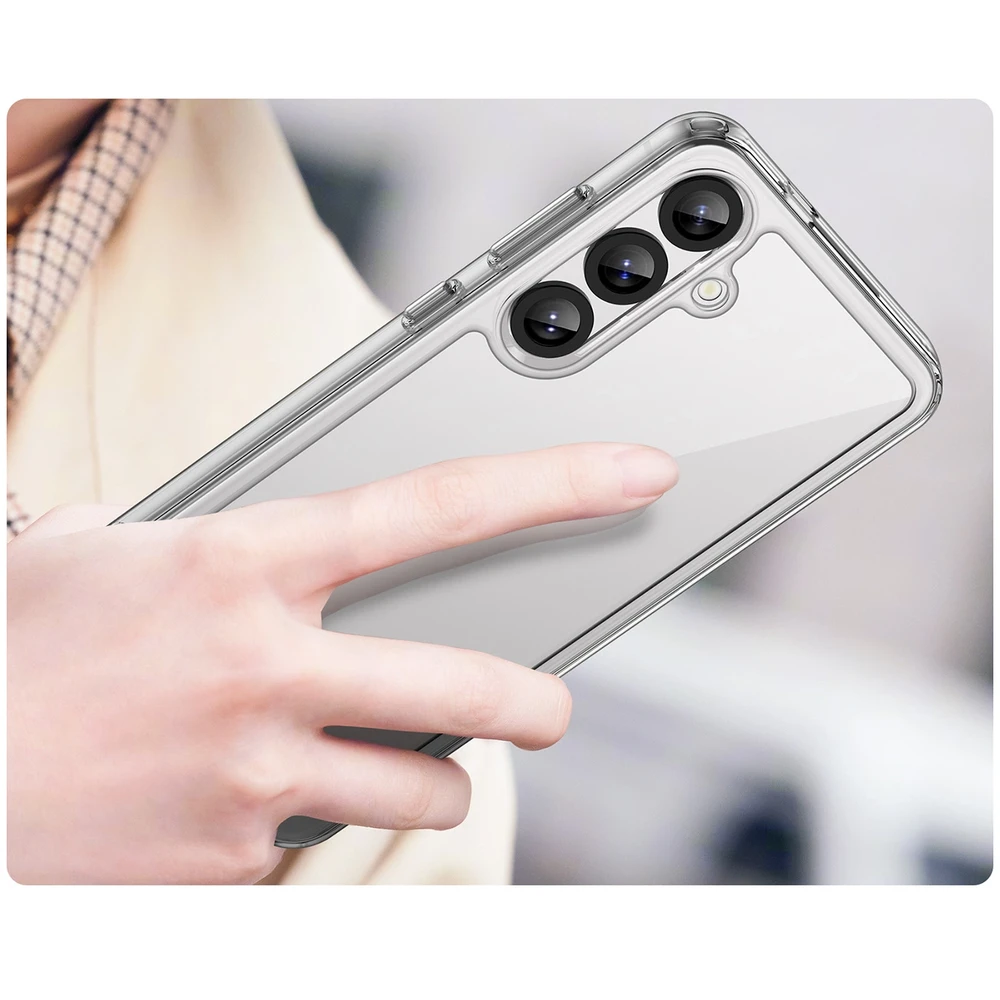 Hurtel Outer Space Case Samsung Galaxy S25 Plus – dėklas telefonui skaidrus