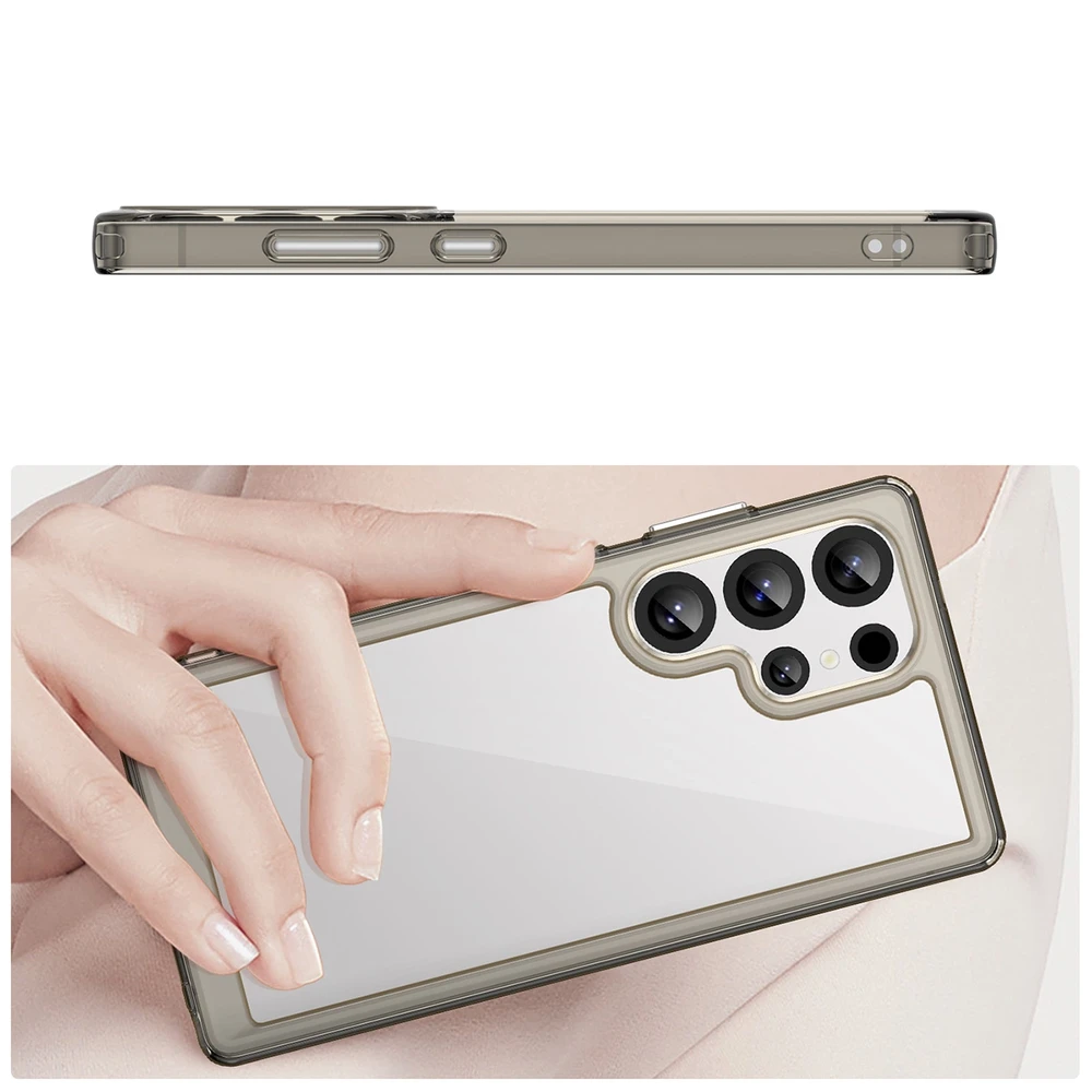 Hurtel Outer Space Case Samsung Galaxy S25 Ultra – dėklas telefonui juodos spalvos