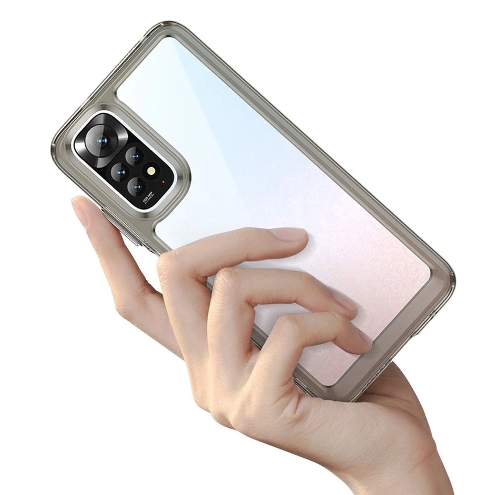 Hurtel Outer Space Xiaomi Poco X5 5G / Redmi Note 12 5G flexible frame dėklas telefonui skaidrus