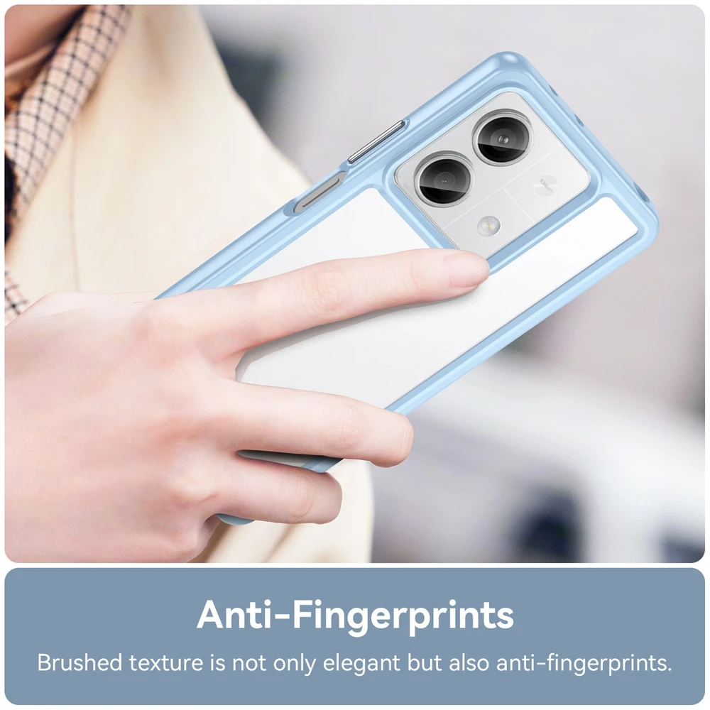 Hurtel Outer Space gel frame Xiaomi Redmi Note 13 Pro – dėklas telefonui mėlynos spalvos