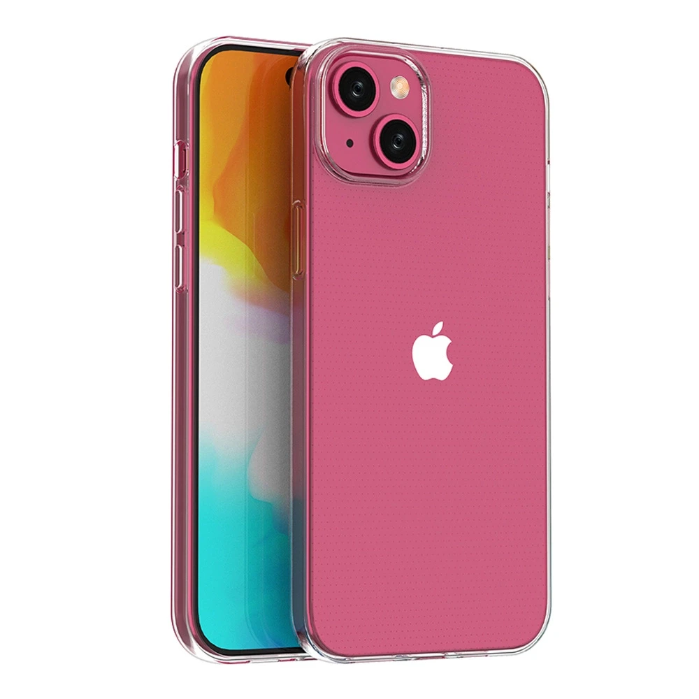 Hurtel Apple iPhone 15 Plus dėklas from the Ultra Clear series in dėklas telefonui skaidrus color