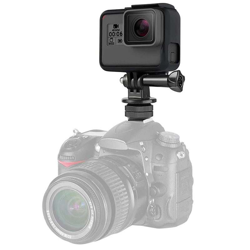 Hurtel Phone/Sports Camera Holder su adapteriu – Juodas
