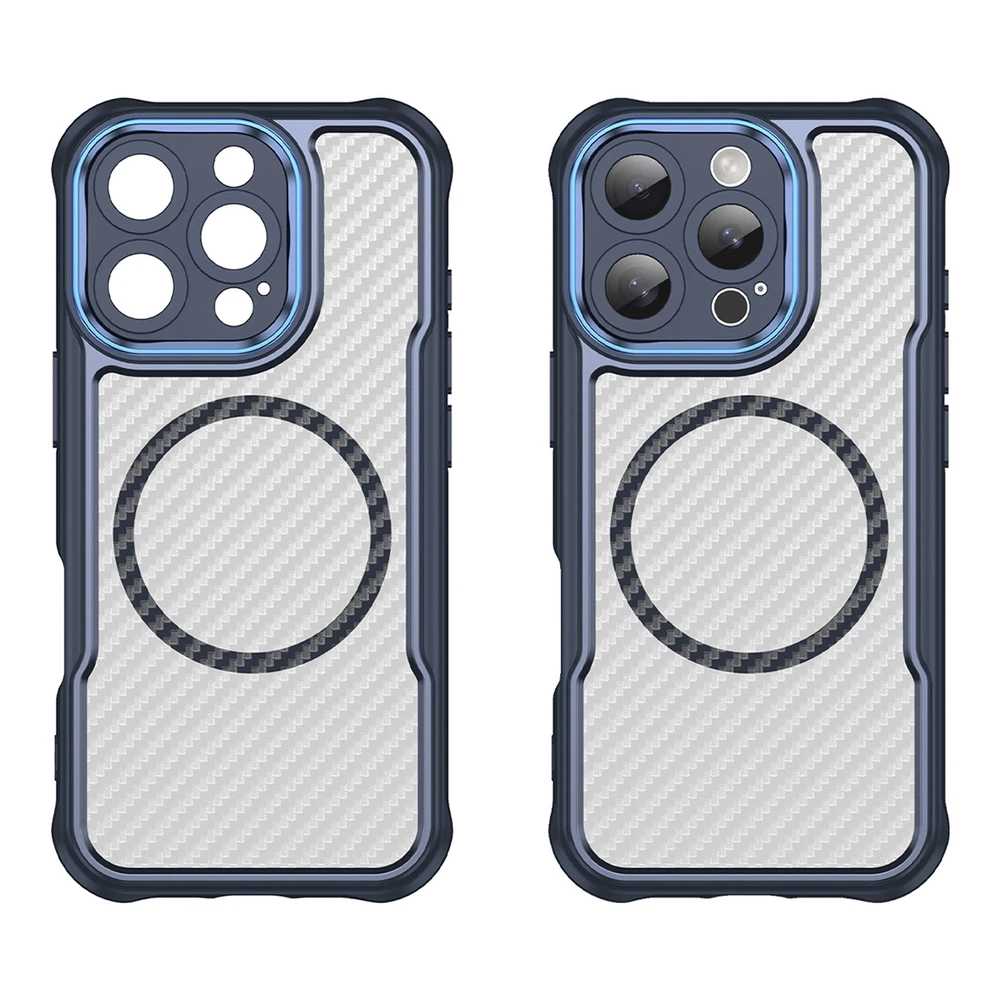 Hurtel Leading Series MagSafe silikoninis Apple iPhone 16 Pro – dėklas telefonui mėlynos spalvos