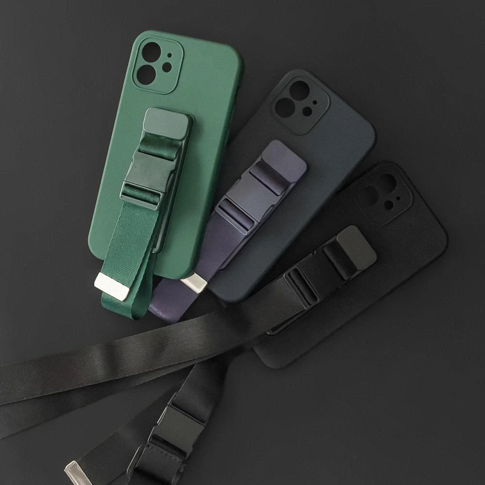 Hurtel Rope dėklas su dirželiu skirtas Xiaomi Poco X4 Pro 5G, rožinis