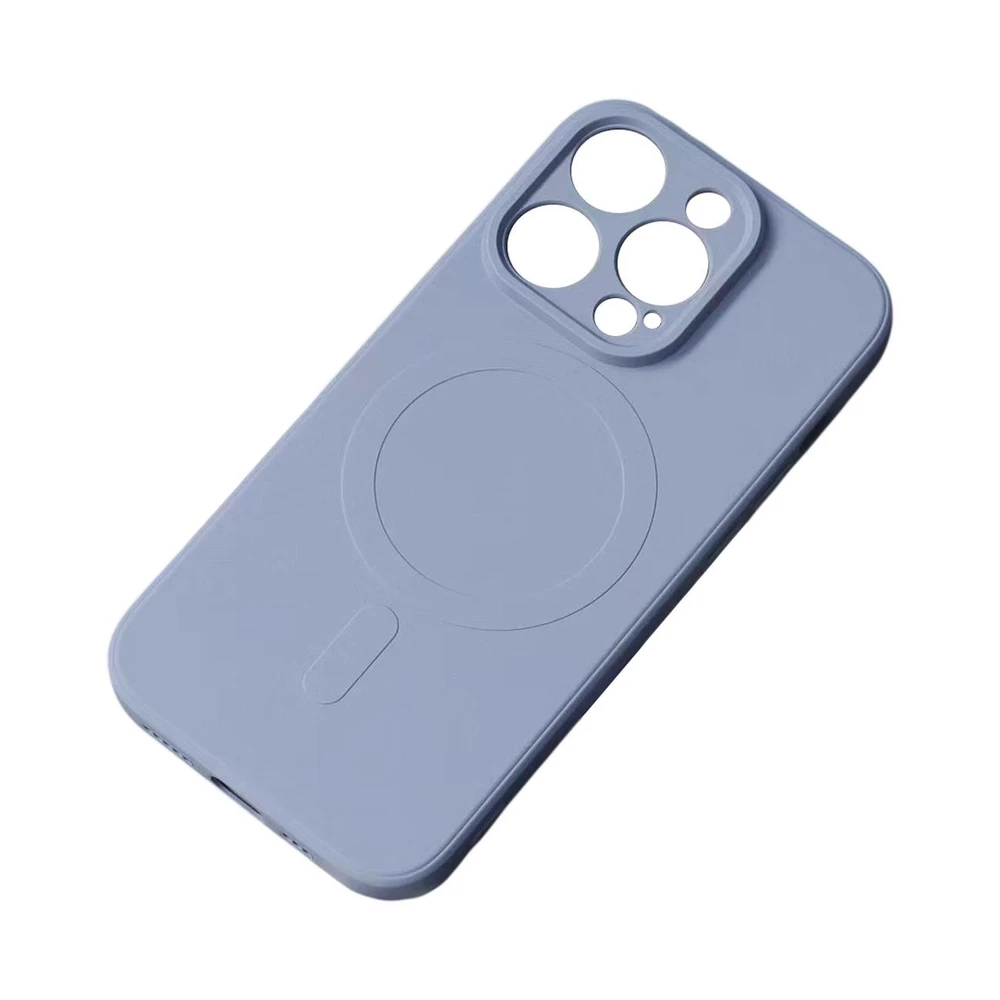 Hurtel Samsung Galaxy A36 5G Silikoninis dėklas su MagSafe – Gray