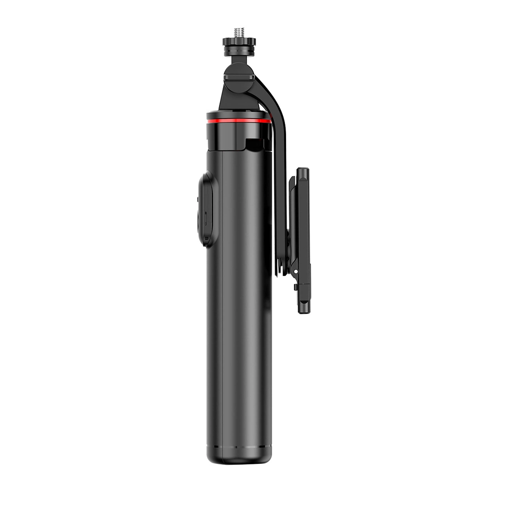 Wozinsky Asmenukių lazda WC1Y3S telescopic tripod 1.3m with phone holder – juodos spalvos