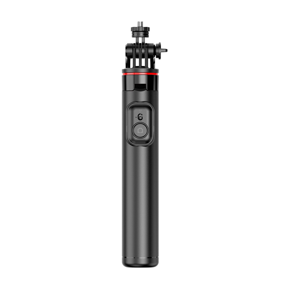 Wozinsky Asmenukių lazda WC1Y3S telescopic tripod 1.3m with phone holder – juodos spalvos