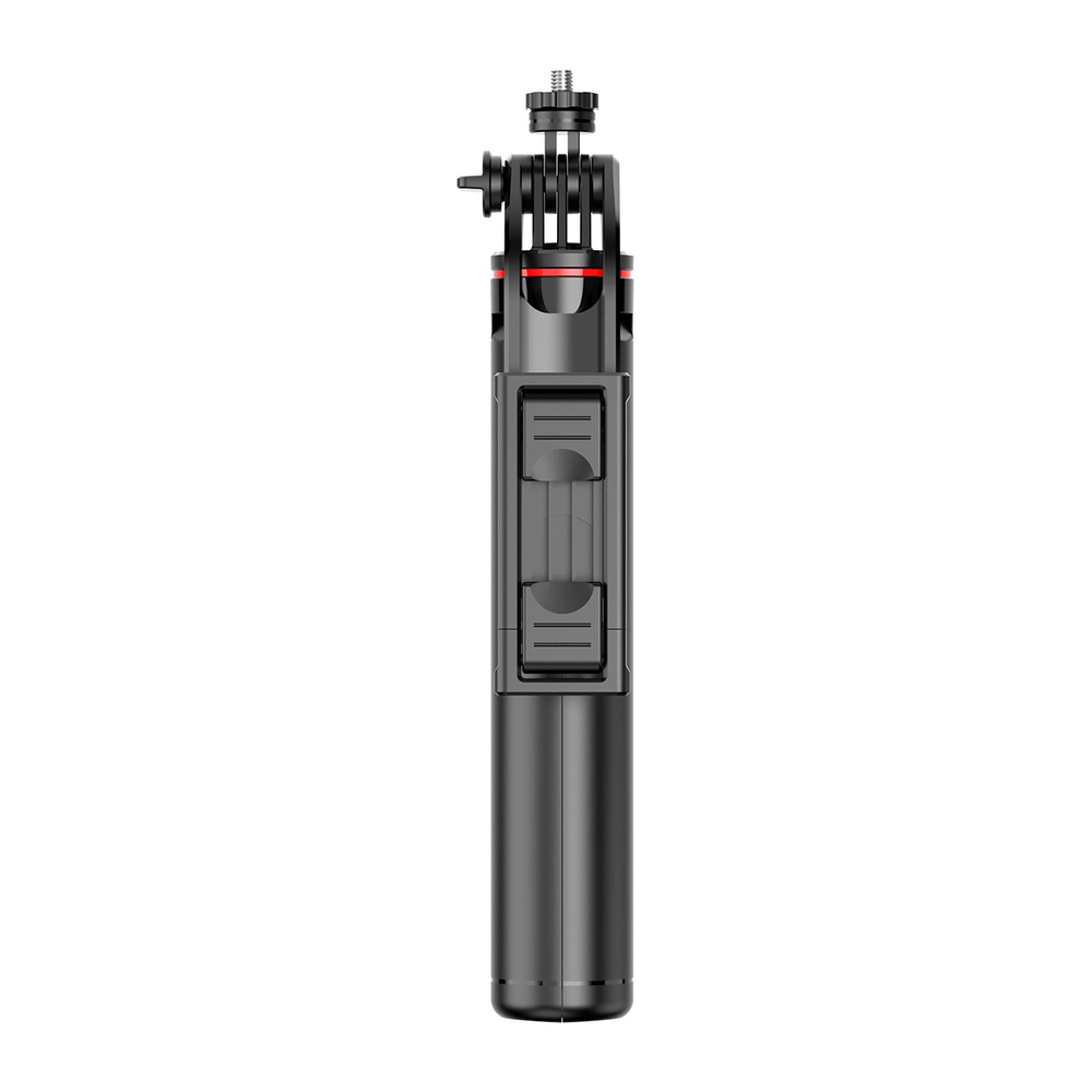 Wozinsky Asmenukių lazda WC1Y3S telescopic tripod 1.3m with phone holder – juodos spalvos