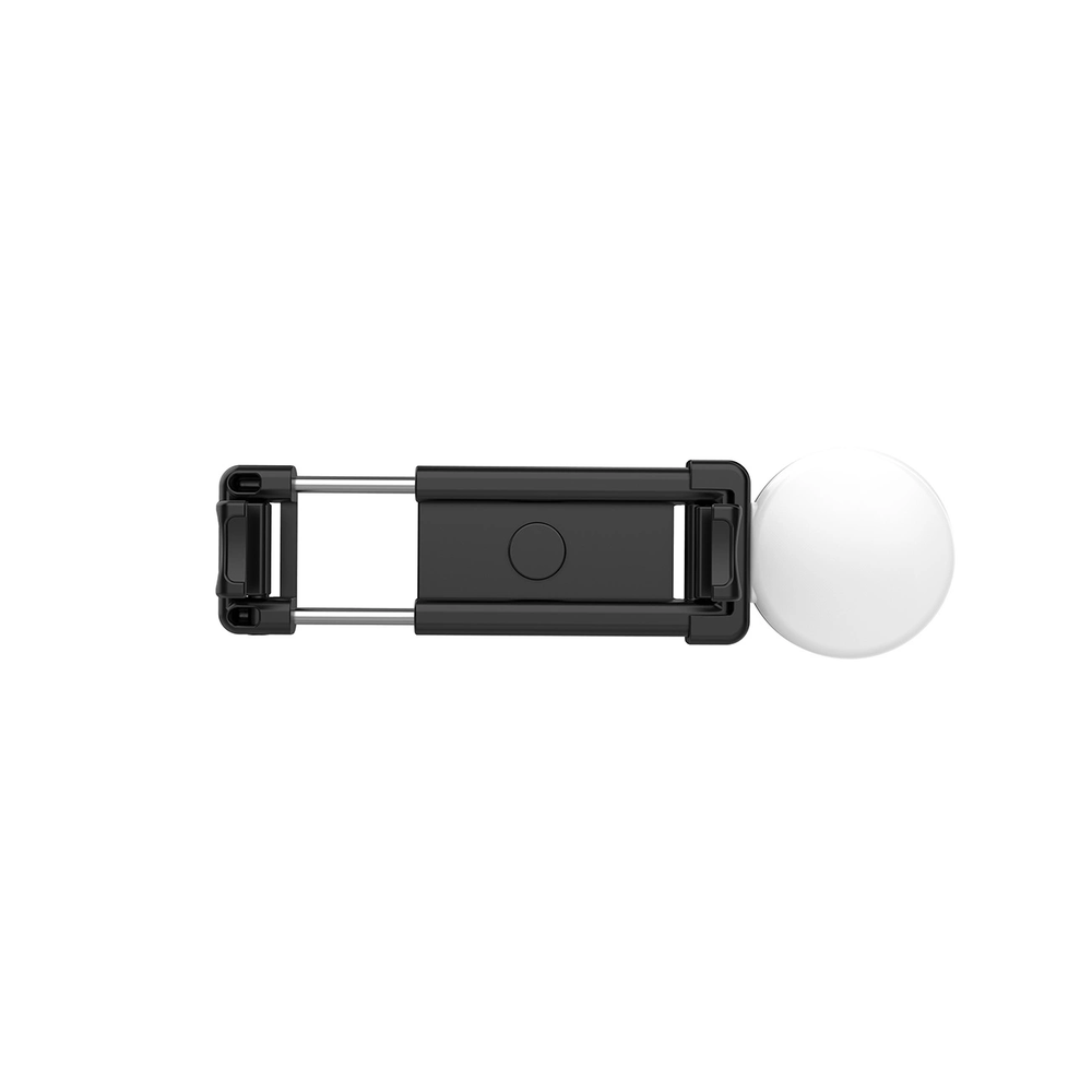 Hurtel Asmenukių lazda WH1YXS telescopic tripod 1m with round lamp and phone holder - juodos spalvos