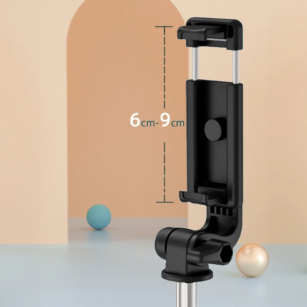 Wozinsky Hurtel Asmenukių lazda WRY1S telescopic tripod 0.7m for phone – juodos spalvos