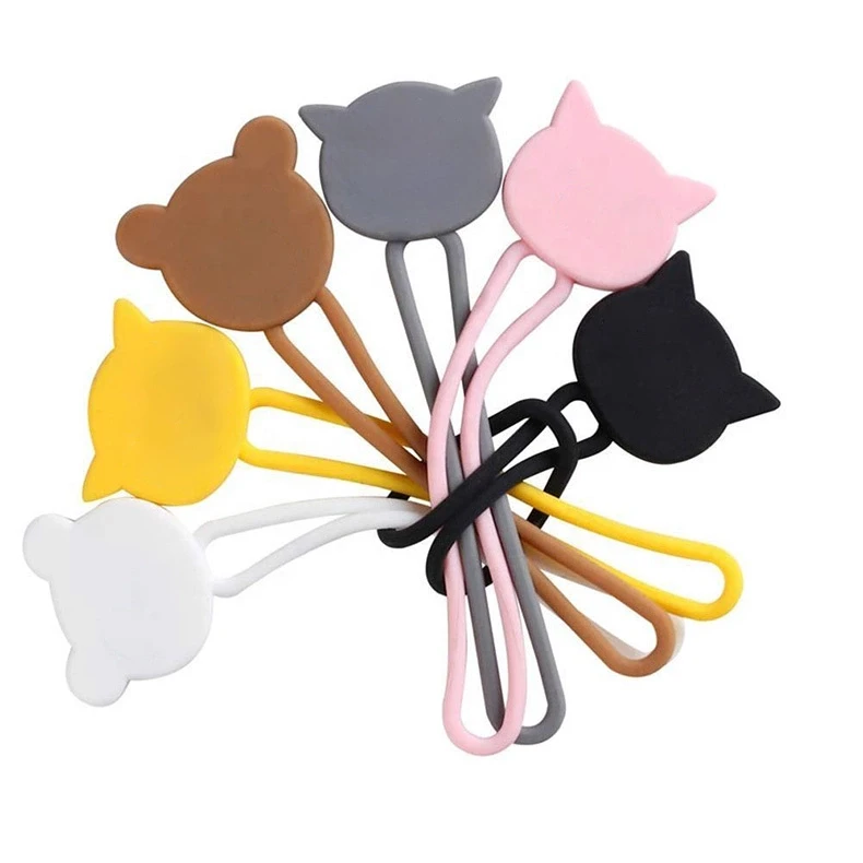 Hurtel Silicone cable reel – rožinės spalvos