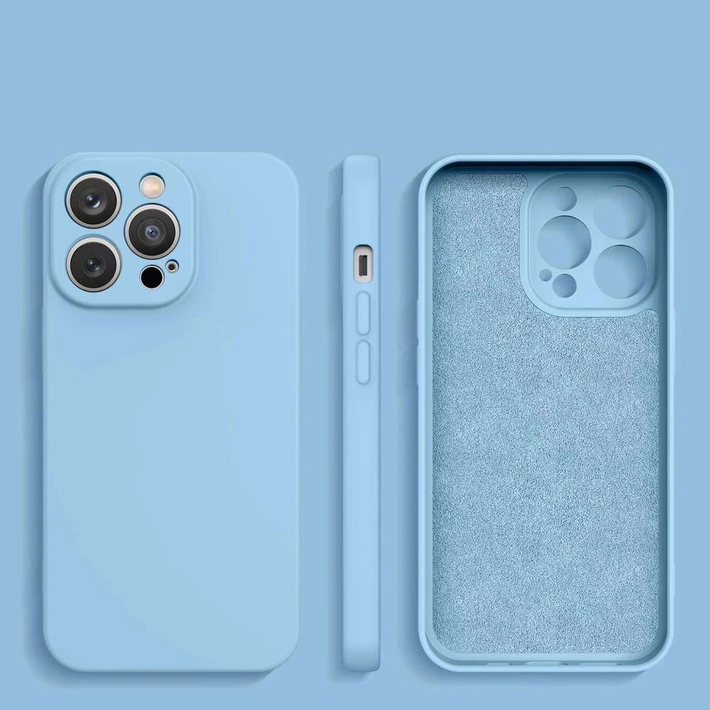 Hurtel Apple iPhone 14 Plus silikoninis light dėklas telefonui mėlynos spalvos