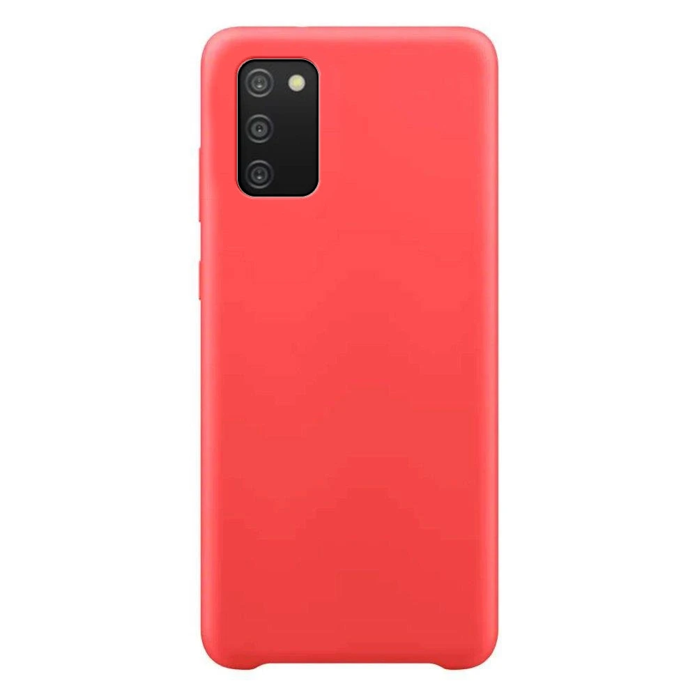 Hurtel silikoninis dėklas skirtas Samsung Galaxy A03s, raudonas