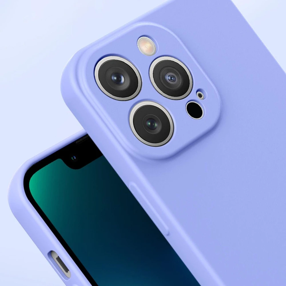 Hurtel silikoninis dėklas skirtas iPhone 14 Plus, rožinis