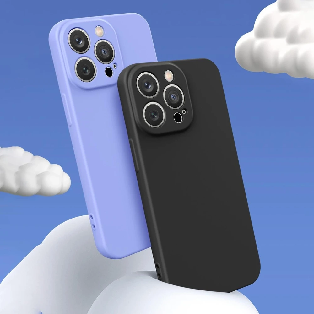 Hurtel silikoninis dėklas skirtas iPhone 14 Plus, rožinis