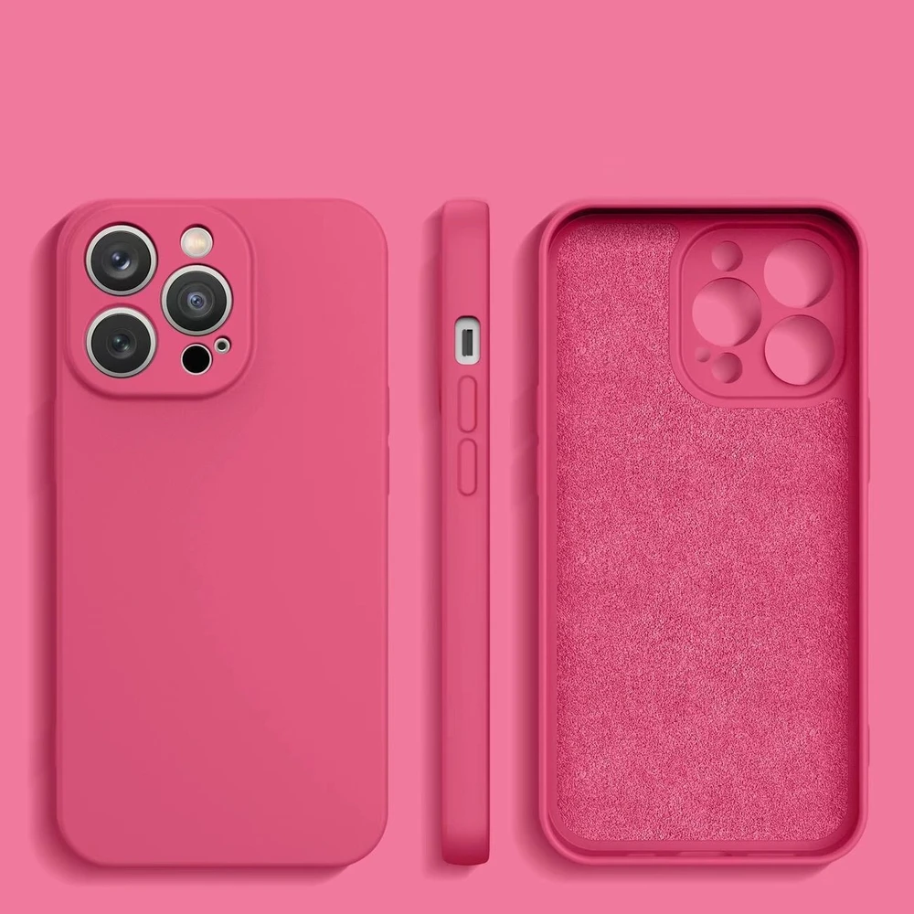 iLike Hurtel silikoninis dėklas skirtas Samsung Galaxy A14 5G / Galaxy A14, rožinis
