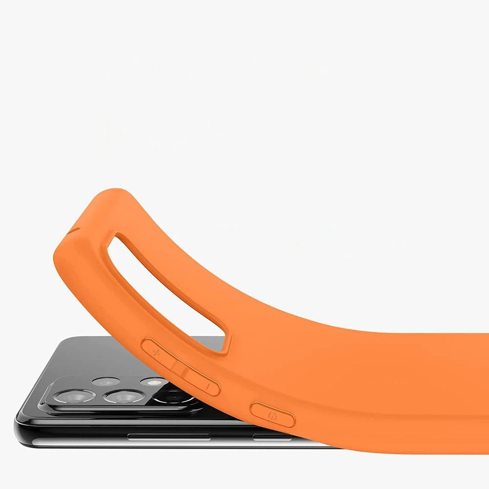 Hurtel silikoninis dėklas skirtas Samsung Galaxy A22 4G, raudonas