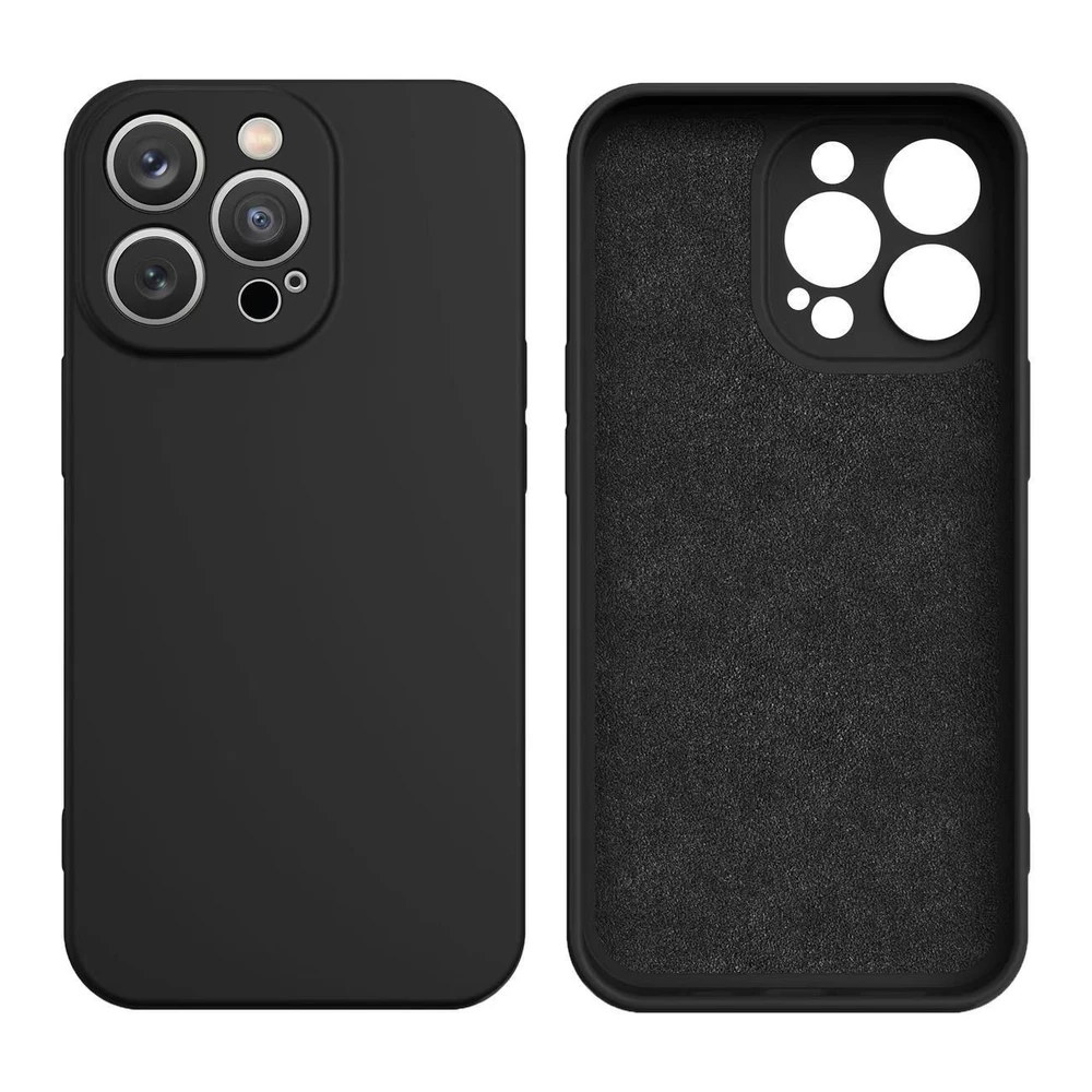 iLike Hurtel silikoninis dėklas skirtas Samsung Galaxy A54 5G, juodas