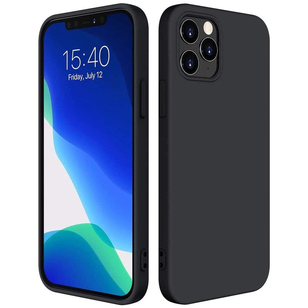 Hurtel silikoninis dėklas skirtas Xiaomi Redmi Note 10 5G / Poco M3 Pro, juodas