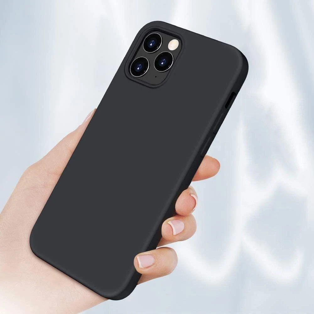 Hurtel silikoninis dėklas skirtas Xiaomi Redmi Note 10 5G / Poco M3 Pro, juodas