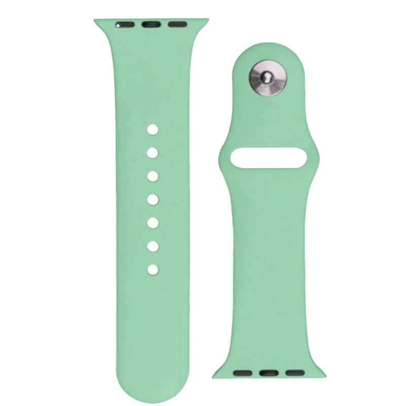 Hurtel Silikoninė APS apyrankė laikrodžiui Apple Watch Ultra / 9 / 8 / 7 / 6 / 5 / 4 / 3 / 2 / SE (49 / 45 / 44 / 42mm) Strap Watch Bracelet žalios spalvos